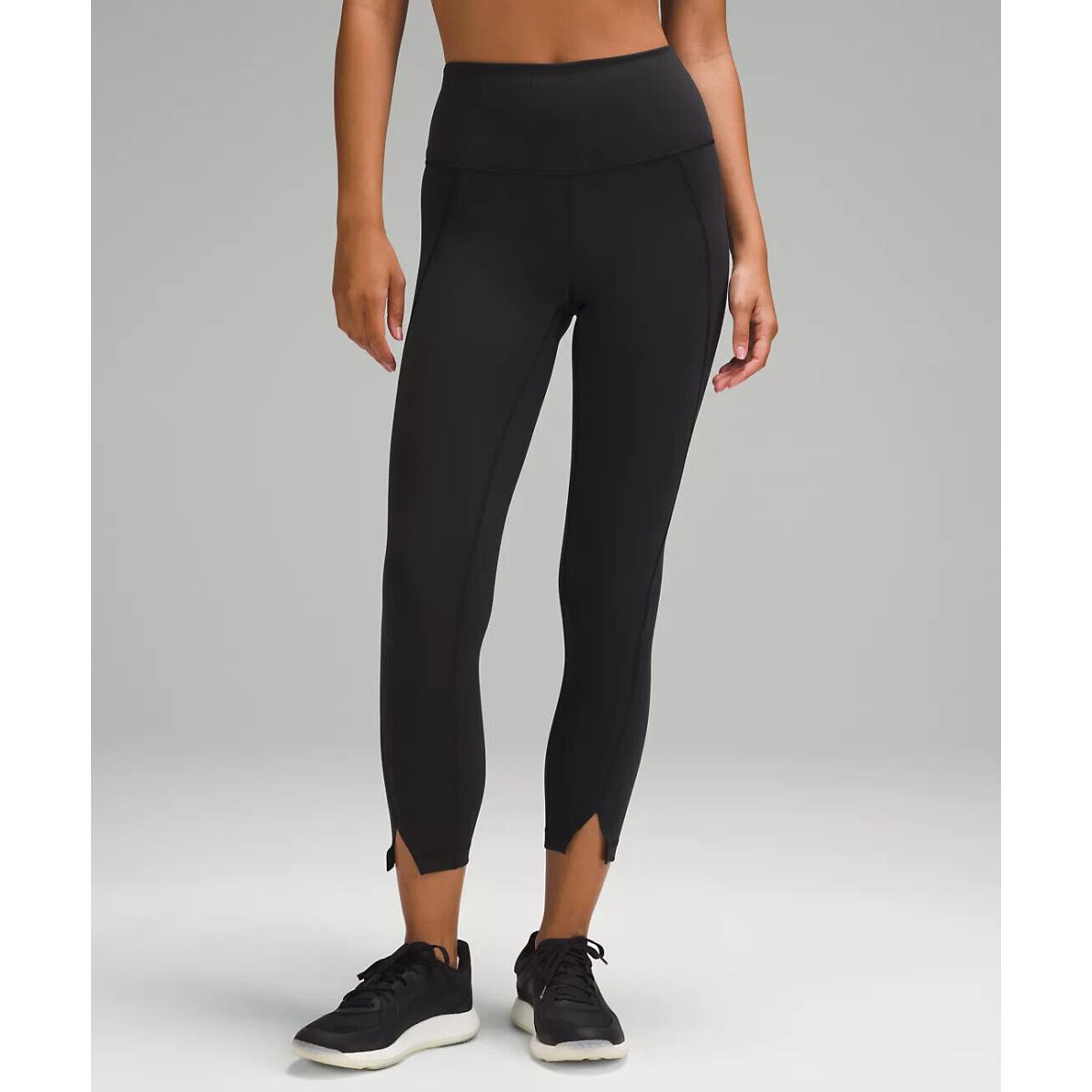 Lululemon Wunder Train High-rise Tight 25 Hem Slit Choose Your Size Black