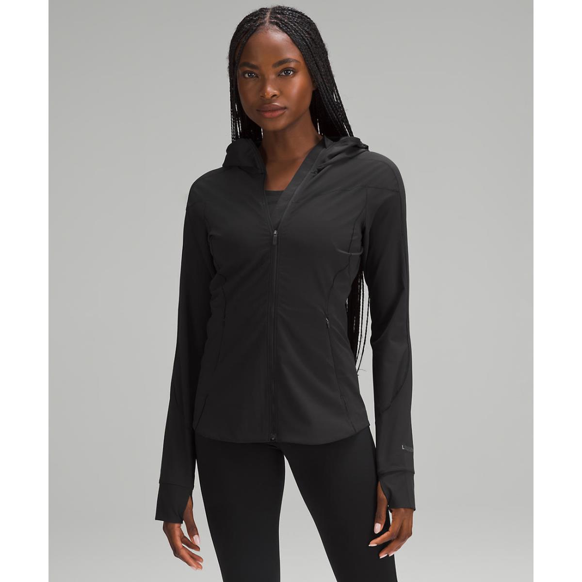 Lululemon Mist Over Windbreaker Jacket Retail Black