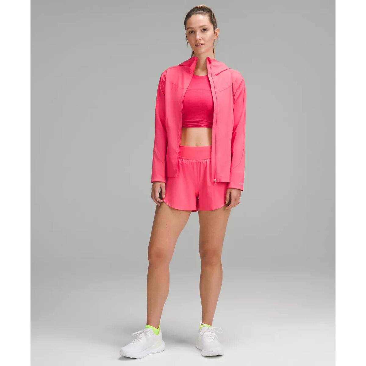 Lululemon Mist Over Windbreaker Jacket Retail Glaze Pink