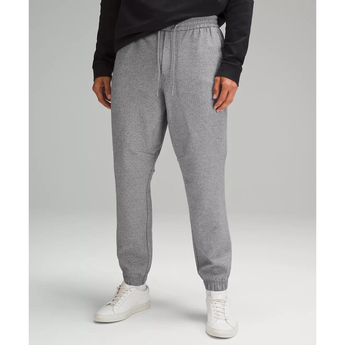 Lululemon Textured Double-knit Cotton Jogger. LM5AMHS. Nwt. Choose Your Size Heathered Medium Grey