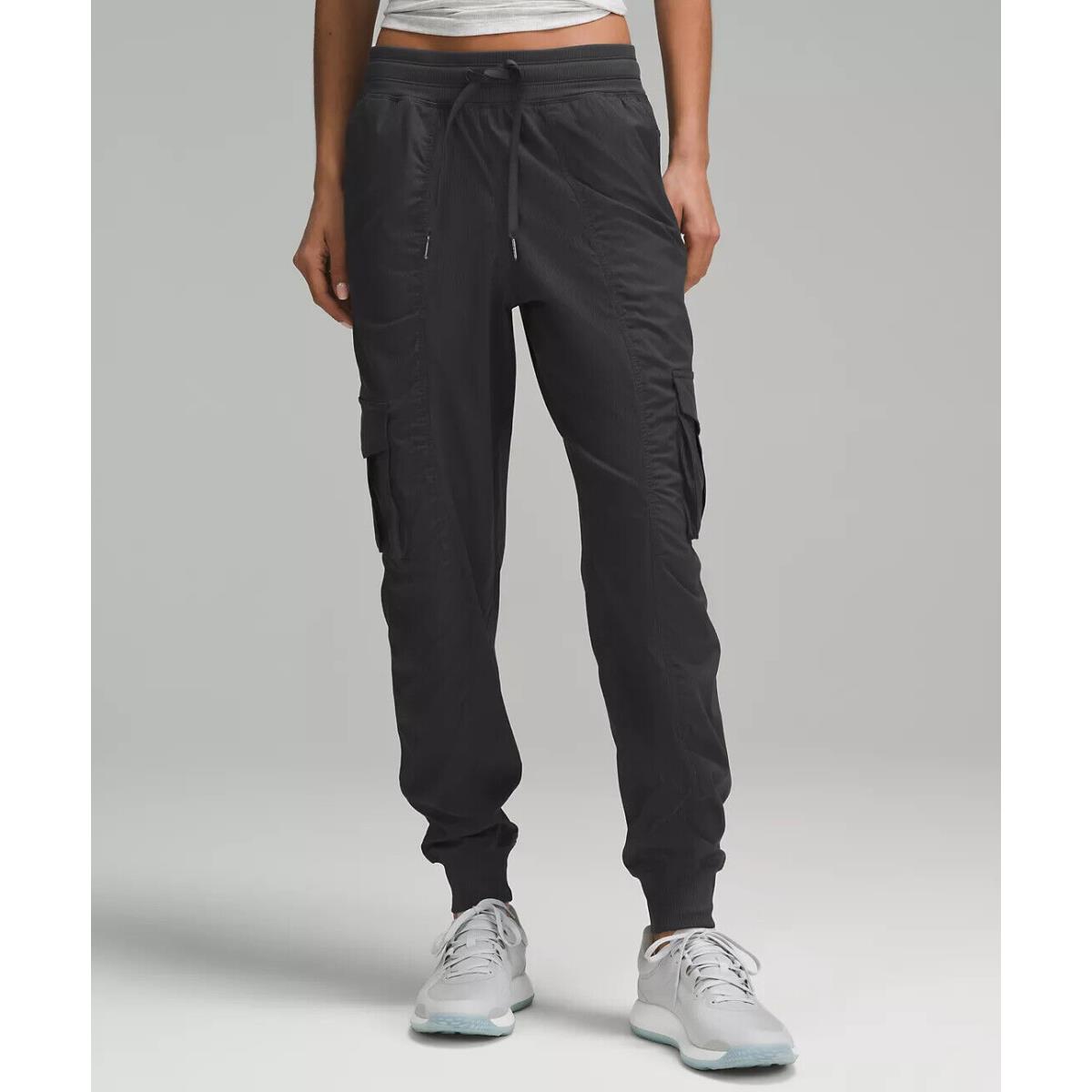 Lululemon Dance Studio Relaxed Fit Mid Rise Cargo Jogger Retail Graphite Grey