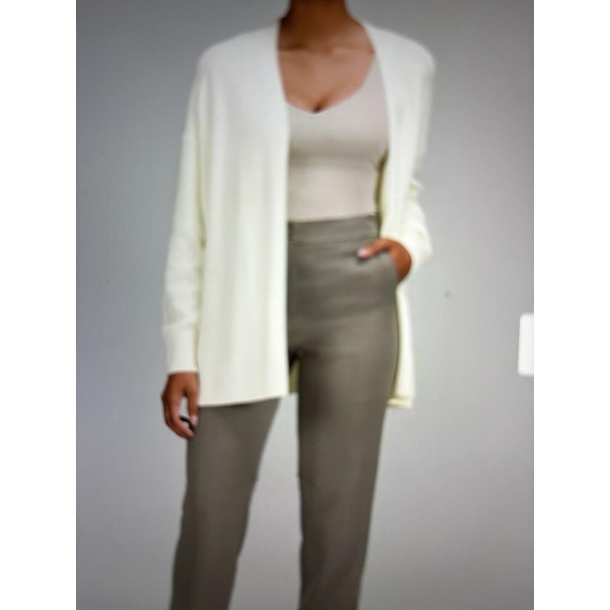 Lululemon Soft Side Split Kimono Cardigan / Sweater Size 8 Alpine White