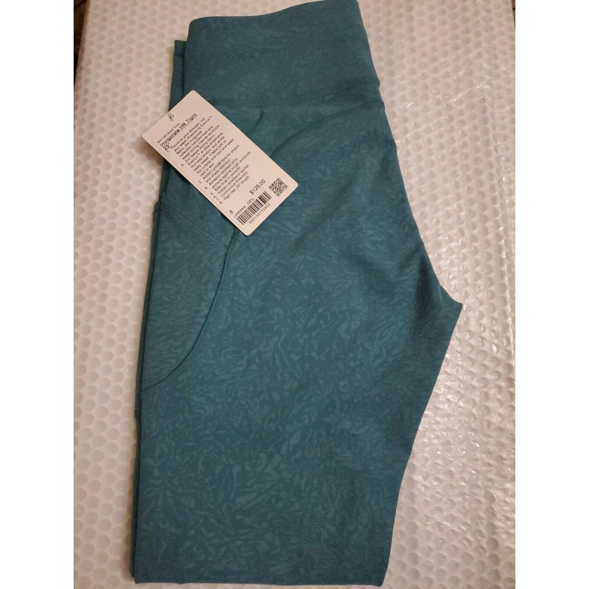 Lululemon Women s Invigorate HR Tight 25 LW5DM0S Crtl Crunch Teal Lagoon 8