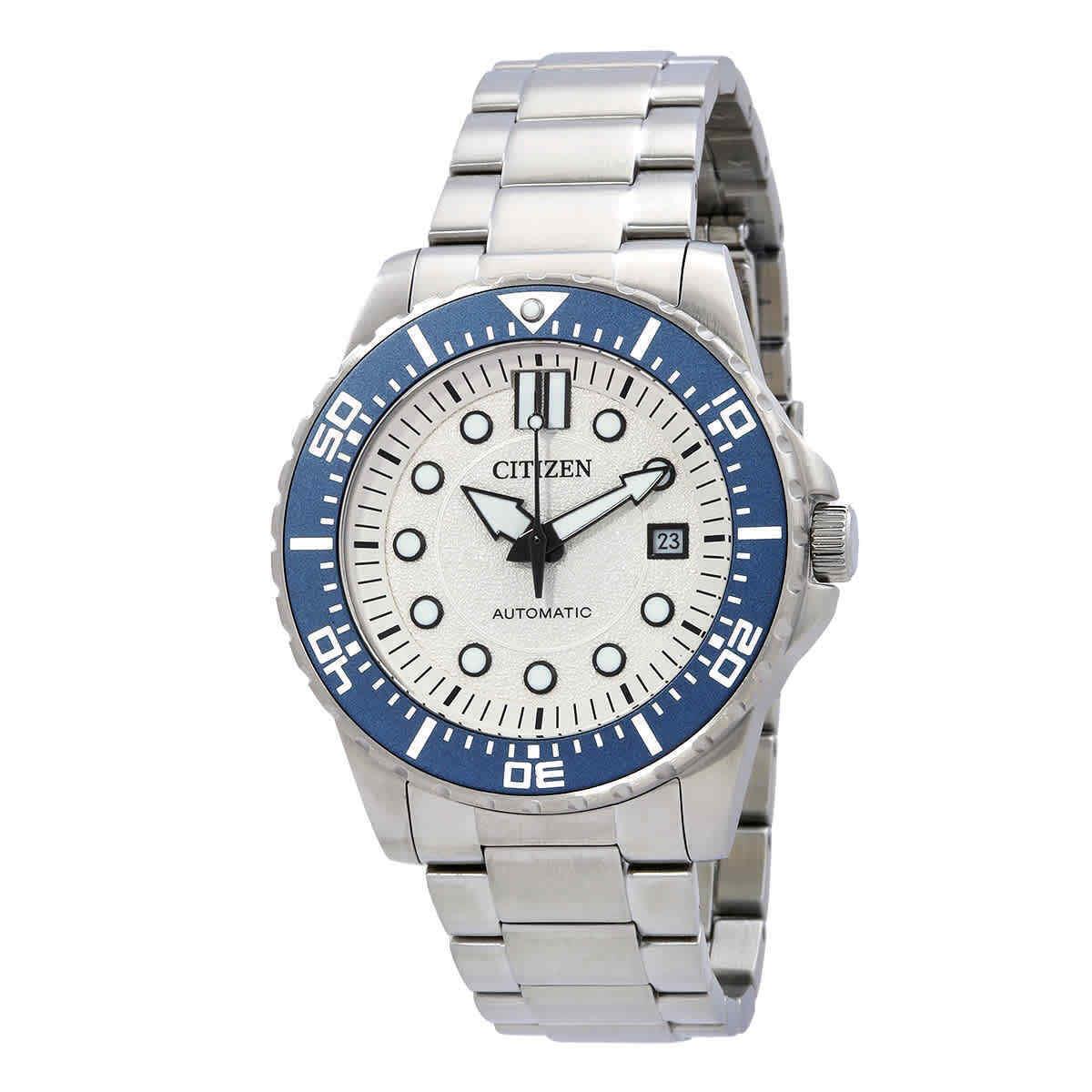 Citizen Automatic White Dial Watch NJ0171-81A