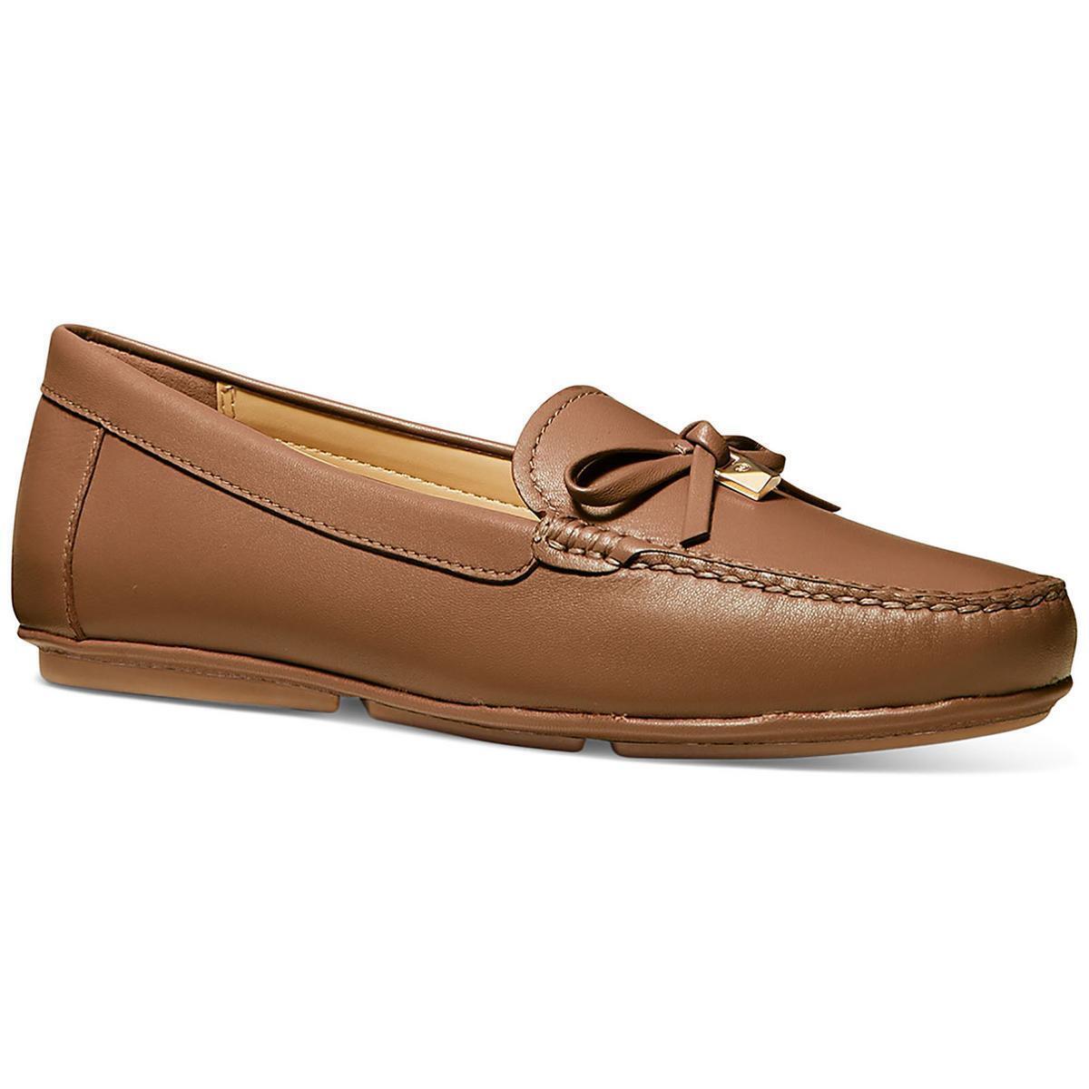 Kors Womens Juliette Moc Leather Loafers Flats Bhfo 0258