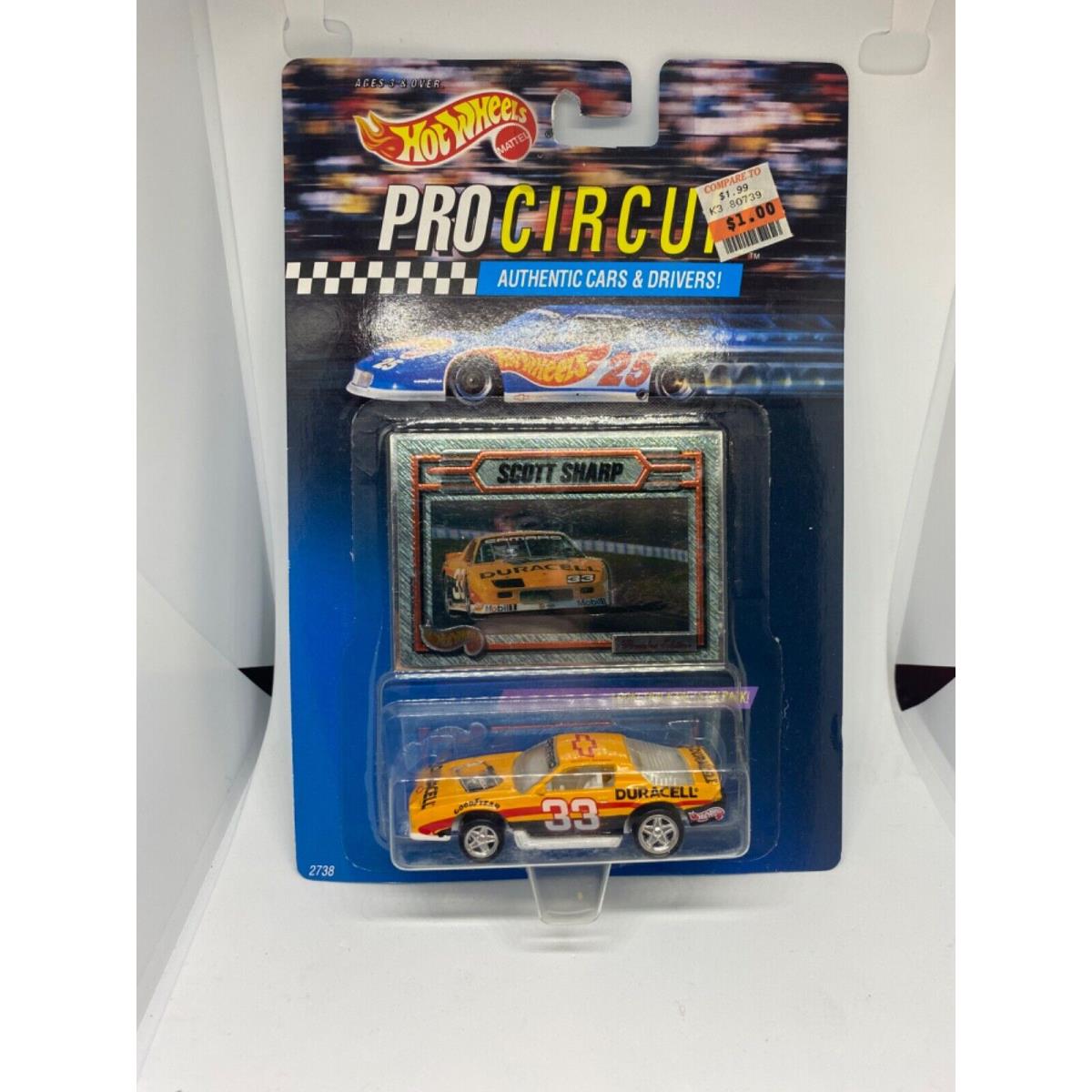 Hot Wheels Pro Circuits Nascars Indy Cars Dragster Camarodesigns to Pick From Duracell #33 Scott Sharp Camaro