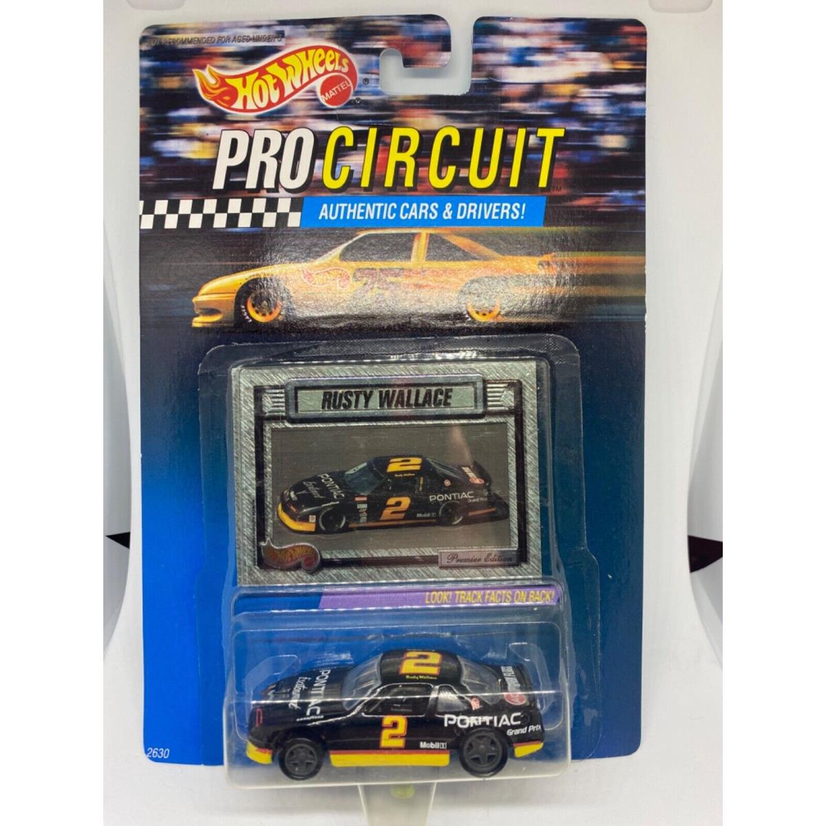 Hot Wheels Pro Circuits Nascars Indy Cars Dragster Camarodesigns to Pick From Pontiac #2 Rusty Wallace Nascar