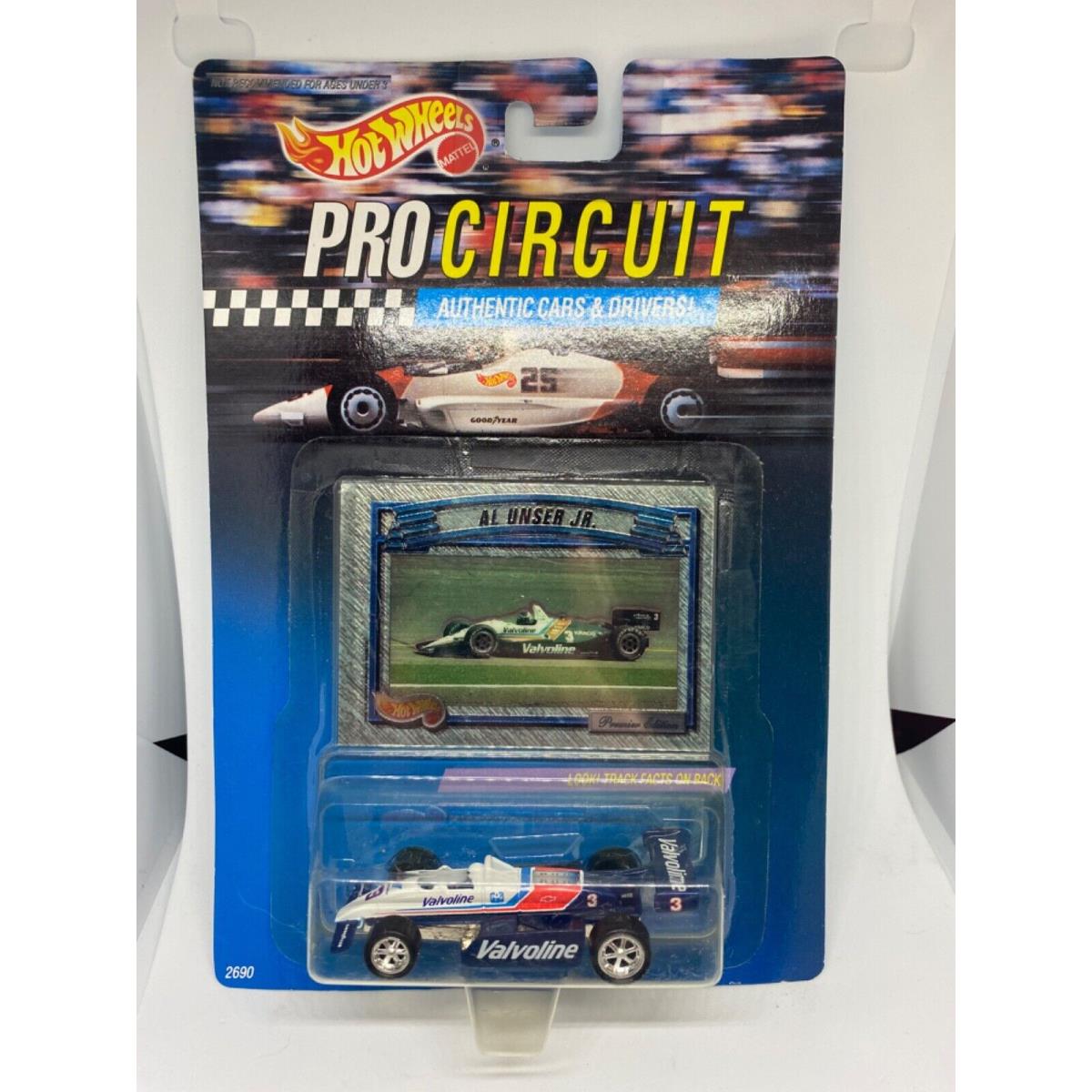 Hot Wheels Pro Circuits Nascars Indy Cars Dragster Camarodesigns to Pick From Valvoline #3 Al Unser Jr. Indy Car