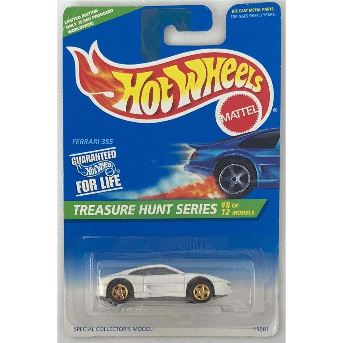 1996 Hot Wheels Treasure Hunt Series Ferrari 355 Limited Edition 8 Of 12