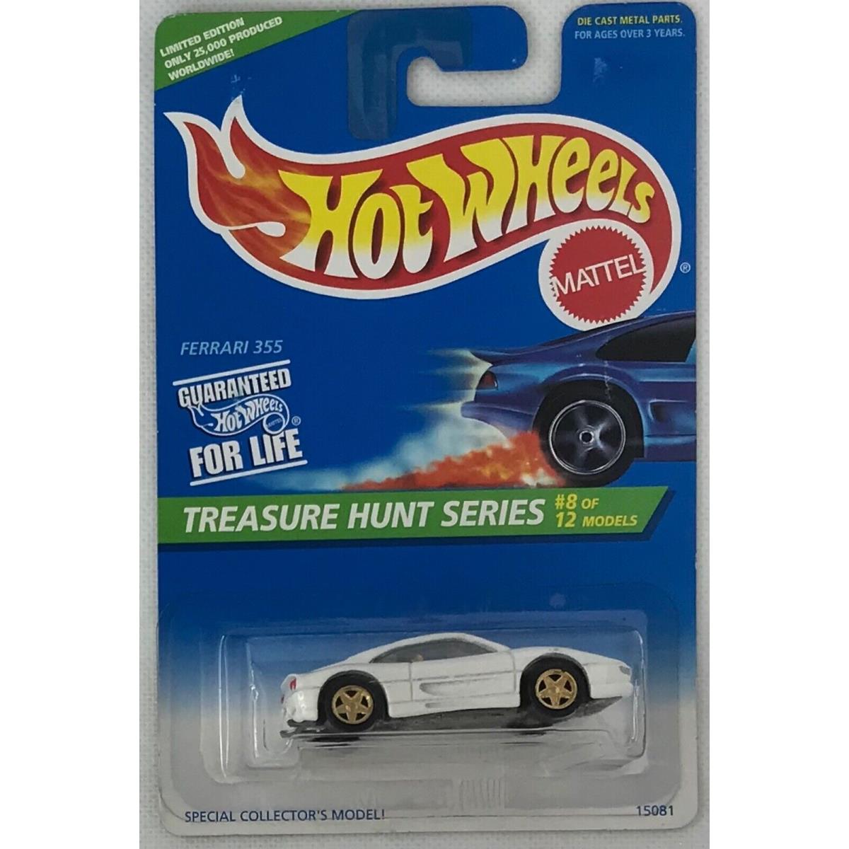 1996 Hot Wheels Treasure Hunt Series Ferrari 355 Limited Edition 8 Of 12