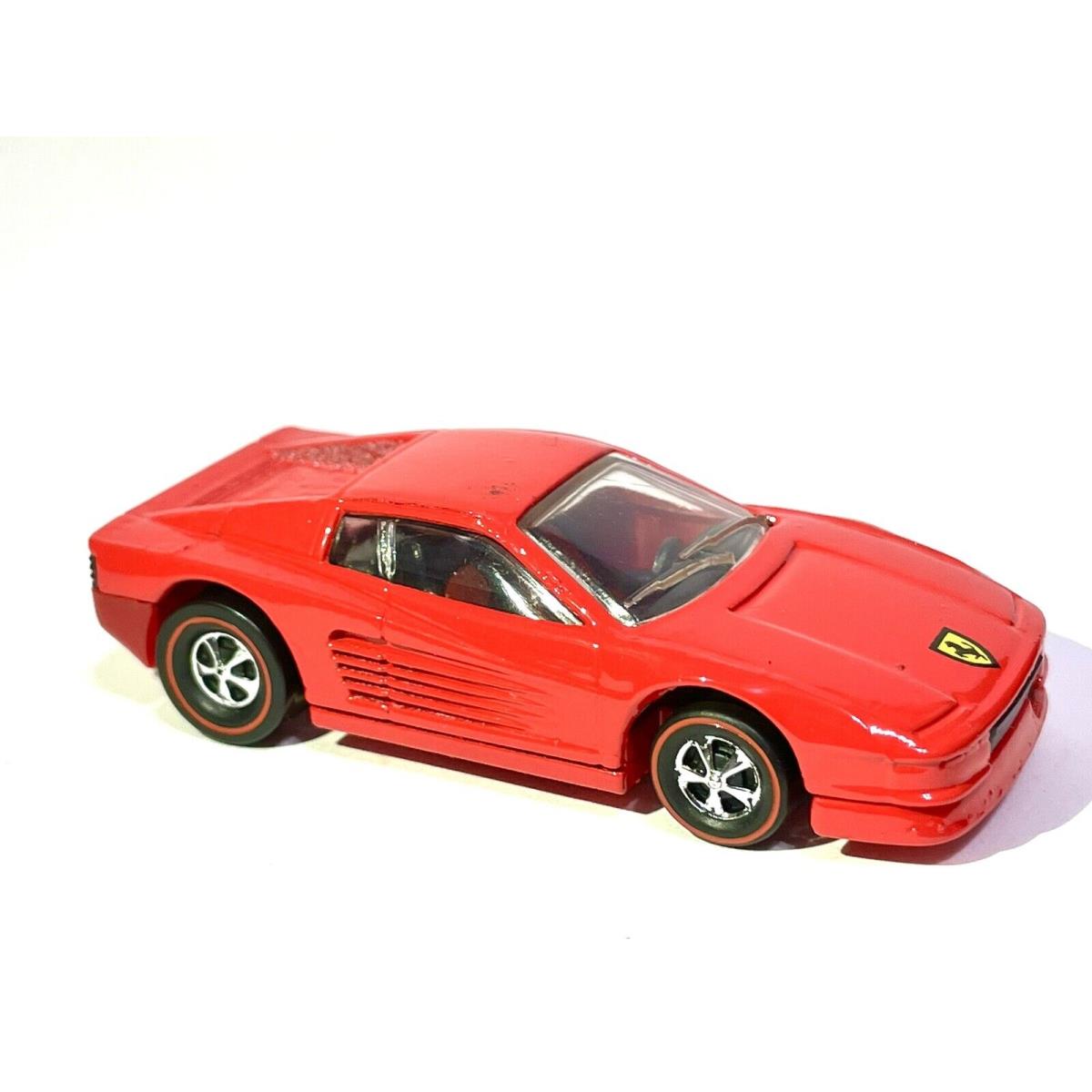 Hot Wheels Ferrari Testarossa Collector Custom Made Redline