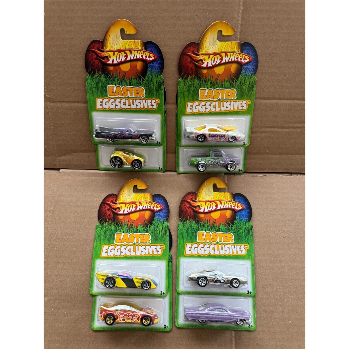 2007 Hot Wheels Easter Eggsclusives Complete Set of 8 P51