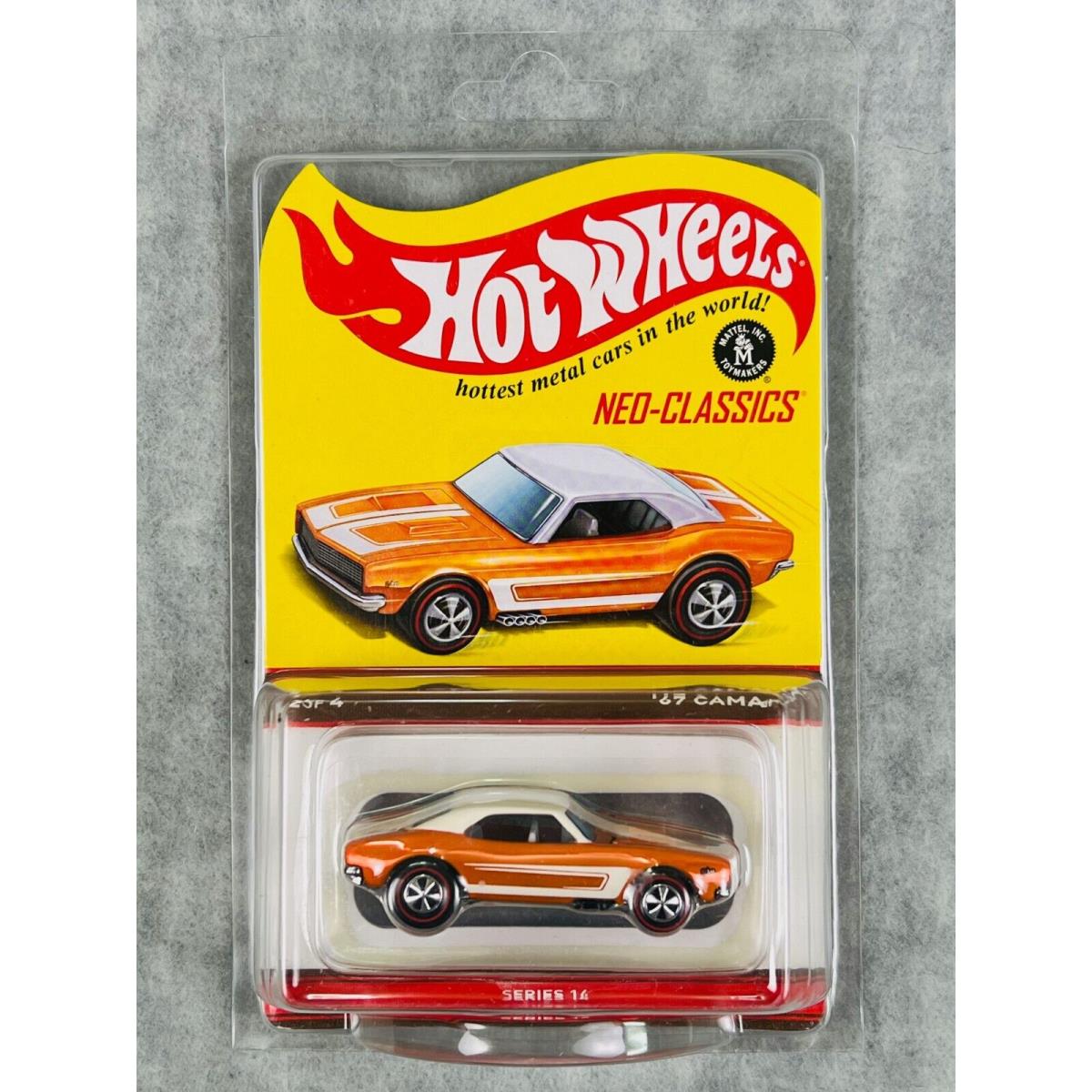 Hot Wheels `67 Camaro Orange Series 14 Neo-classics Rlc 2893/7500 H31