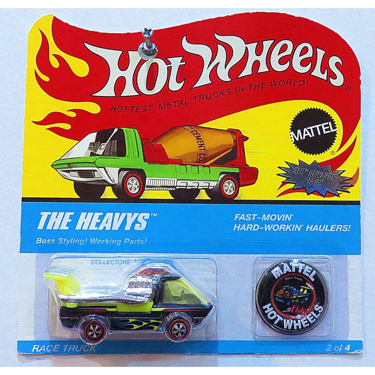 Hot Wheels Rlc The Heavys Race Truck 372/4560 Heavyweights Rewards Mecum