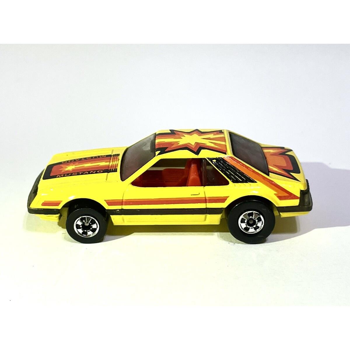 1979 Hot Wheels Hot Ones Yellow Turbo Mustang