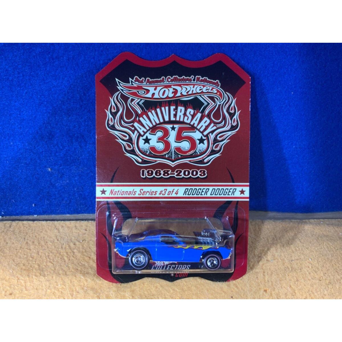 M9-15 Hot Wheels 3rd Collectors Nationals - Rodger Dodger - 154 / 10 000