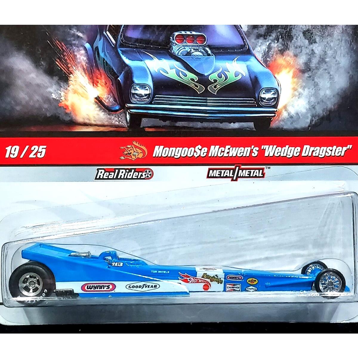 Hot Wheels Mongoose Mcewen`s Wedge Dragster Drag Strip Demons Collectible Car RR