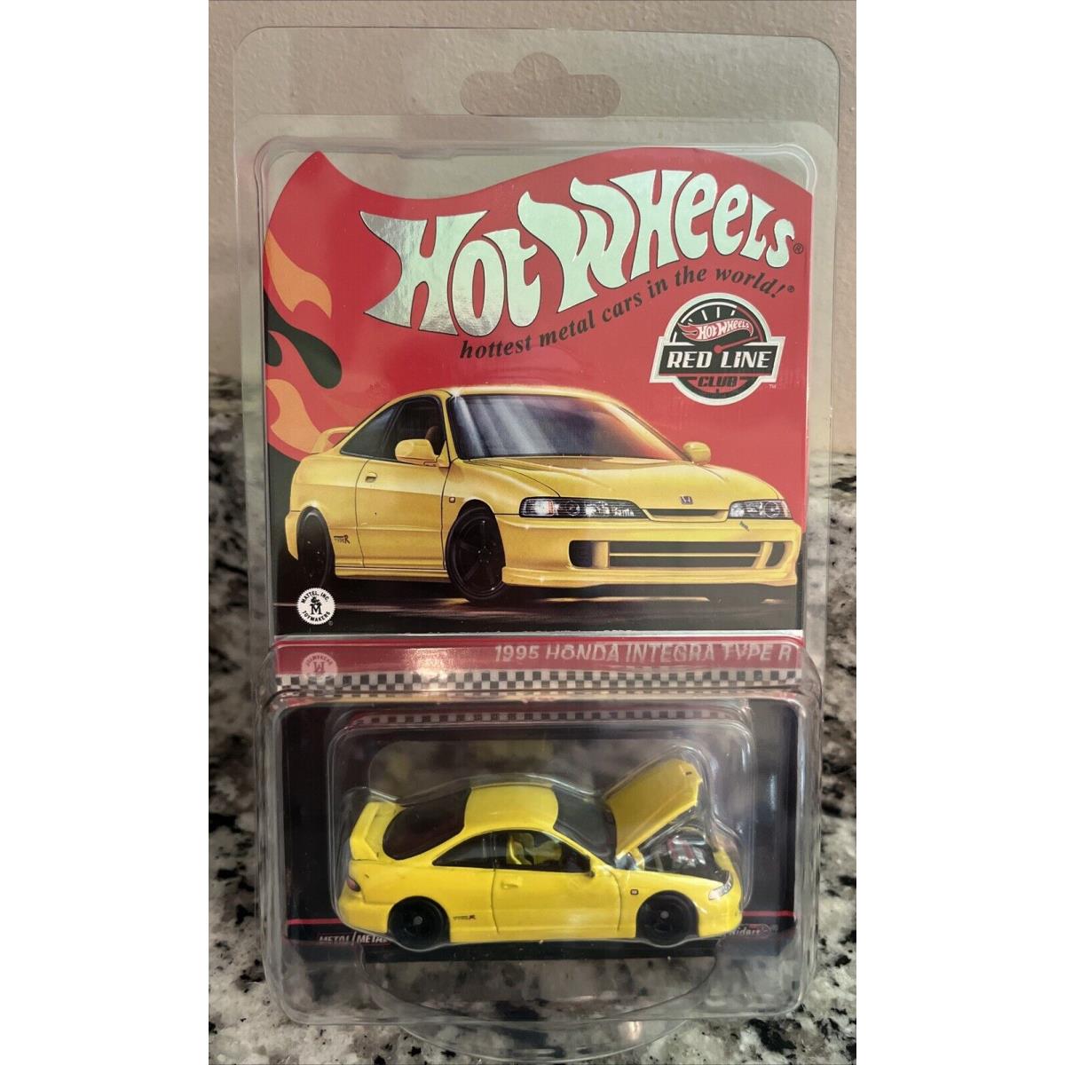 Hot Wheels Rlc Exclusive 1995 Honda Integra Type-r Yellow 2024 In Hand