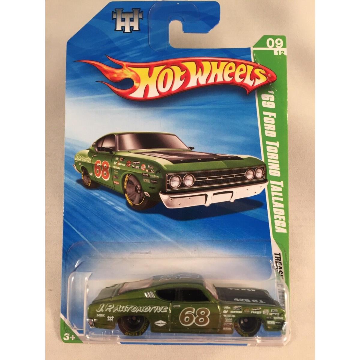 2010 Hot Wheels Super Treasure Hunt 9 69 Ford Torino Talladega