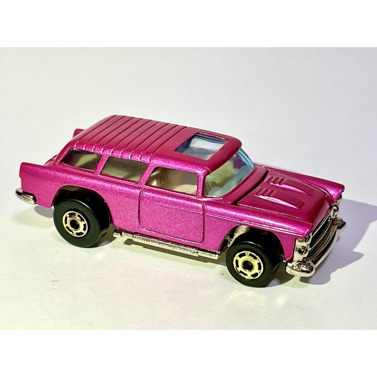 Hot Wheels Custom Made Gold Hot Ones 1994 Classic Nomad Hot Pink