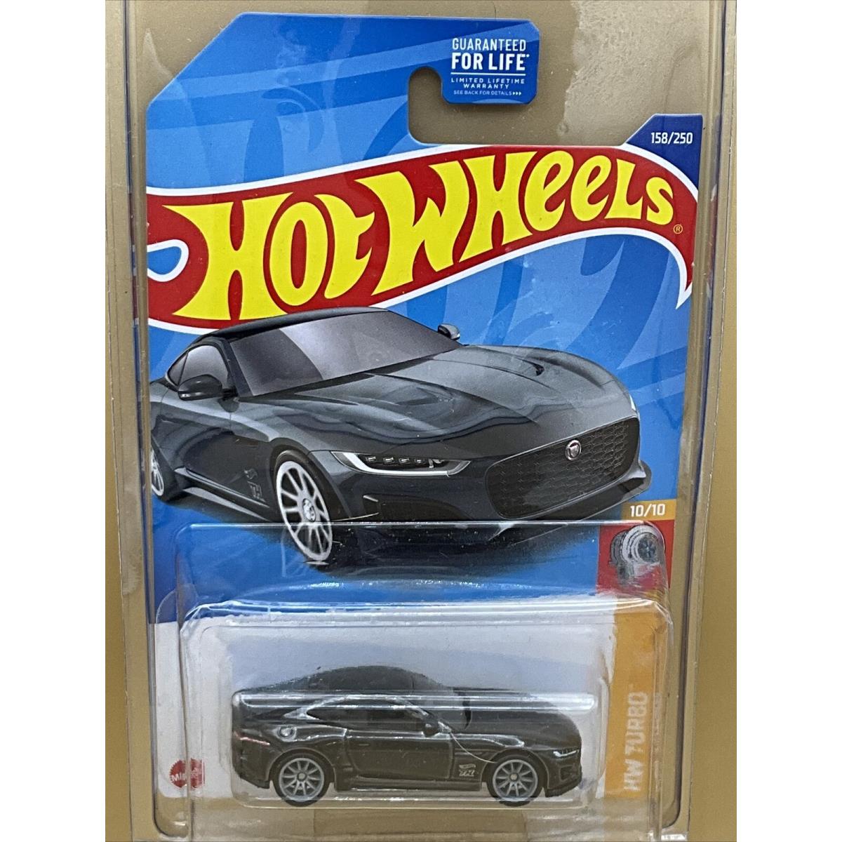 2022 Hot Wheels Black 2020 Jaguar F-type Super Treasure Hunt Hidden P