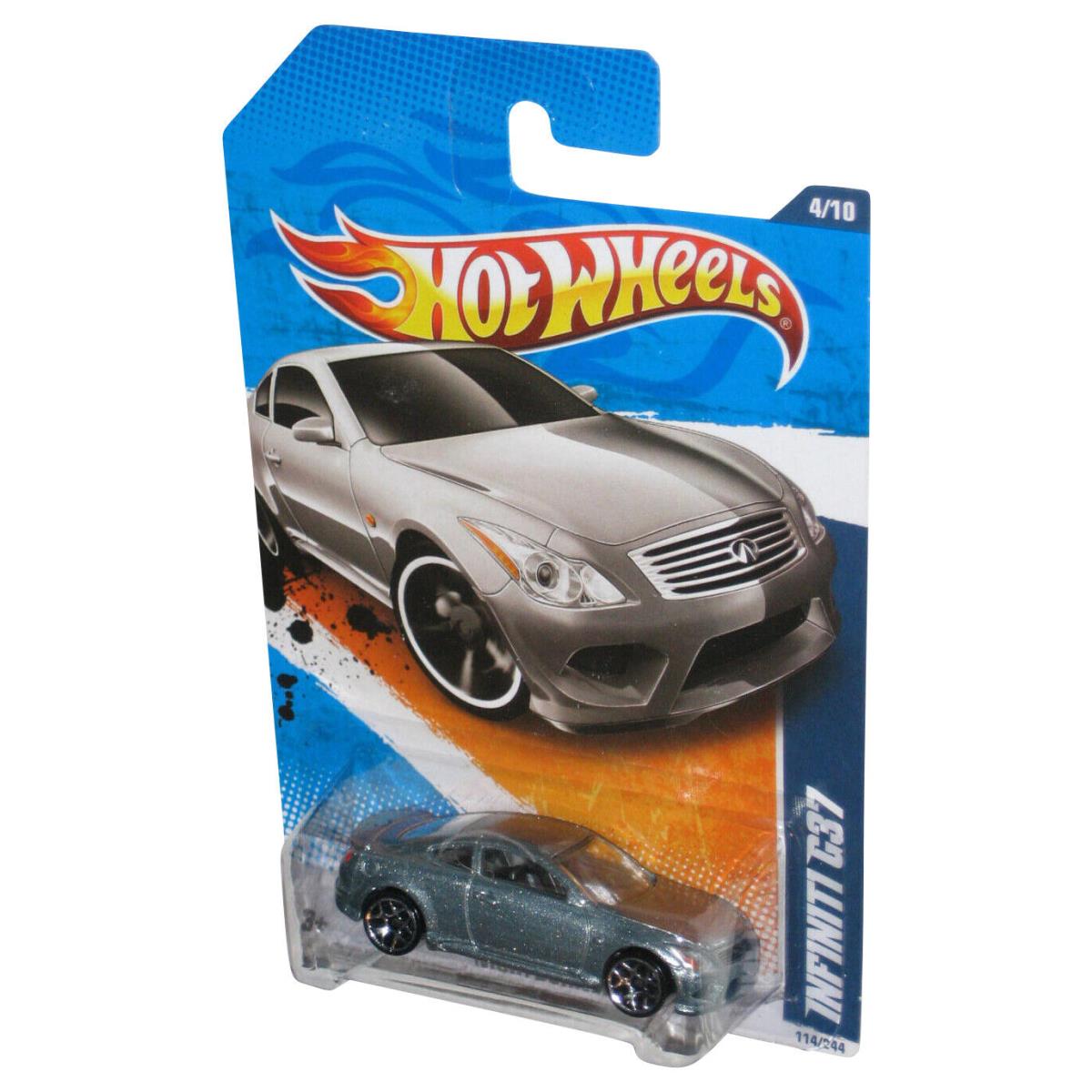 Hot Wheels Faster Than Ever `12 4/10 2011 White Infinity G37 Car 94/247