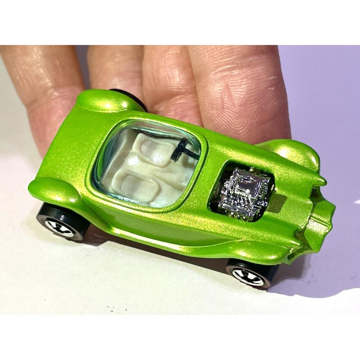 Custom Made - 1993 Hot Wheels Beatnik Bandit Redline - Candy Lime Green Pearl