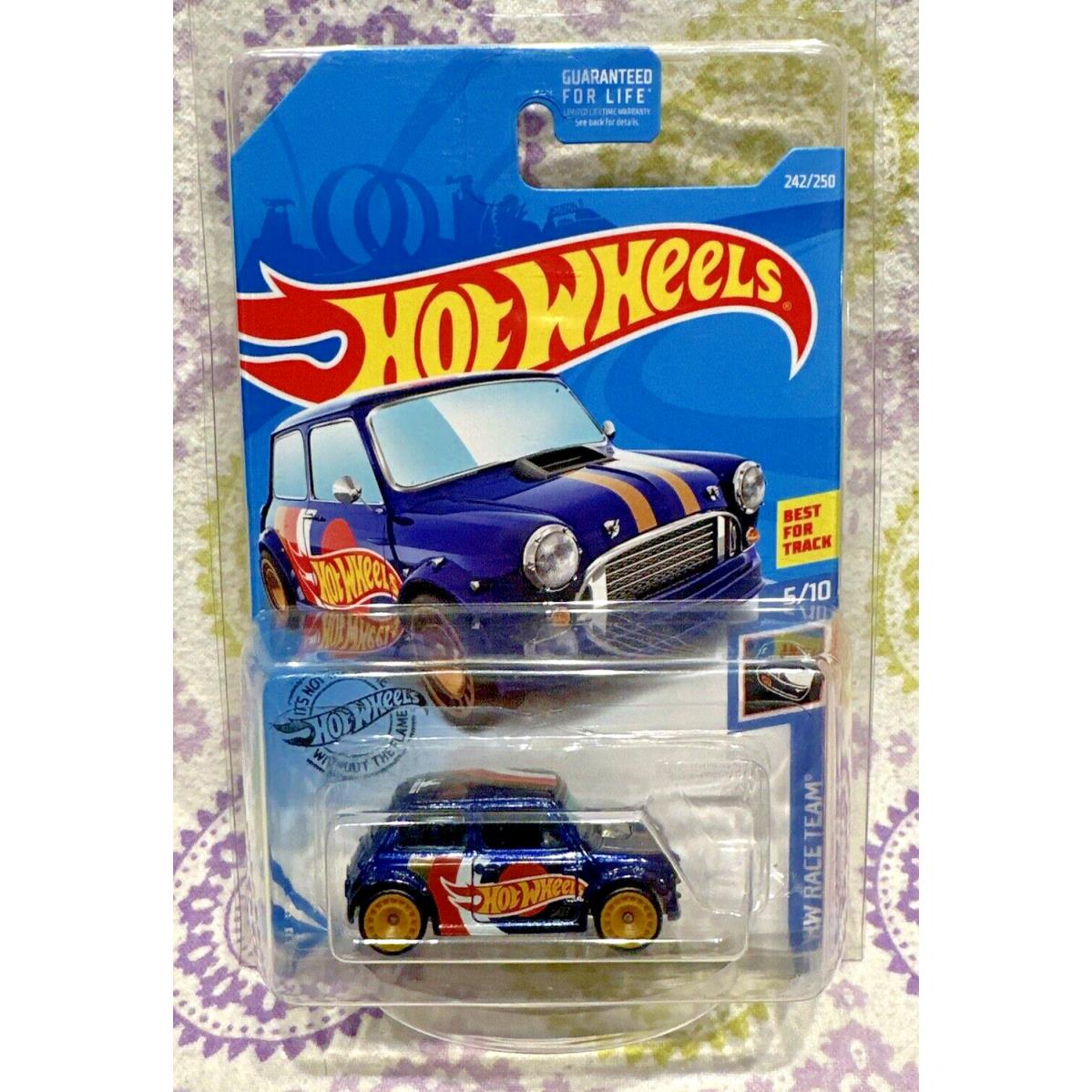 Hot Wheels 2019 Morris Mini Cooper Blue Super Treasure Hunt