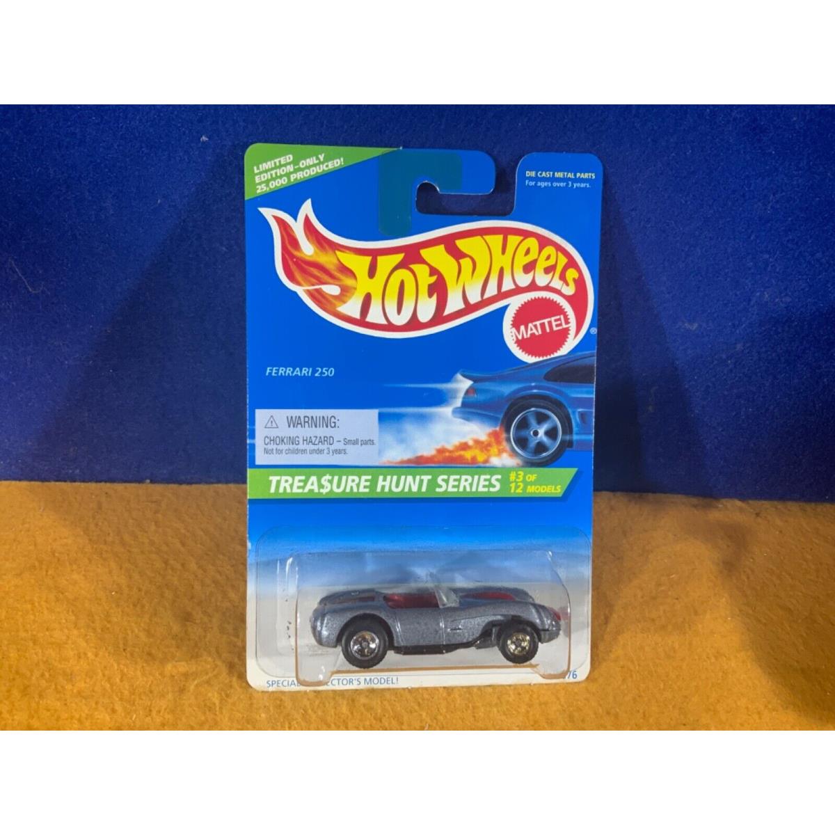 P9-61 Hot Wheels Treasure Hunt - Ferrari 250 - 1996 - 430 - Silver