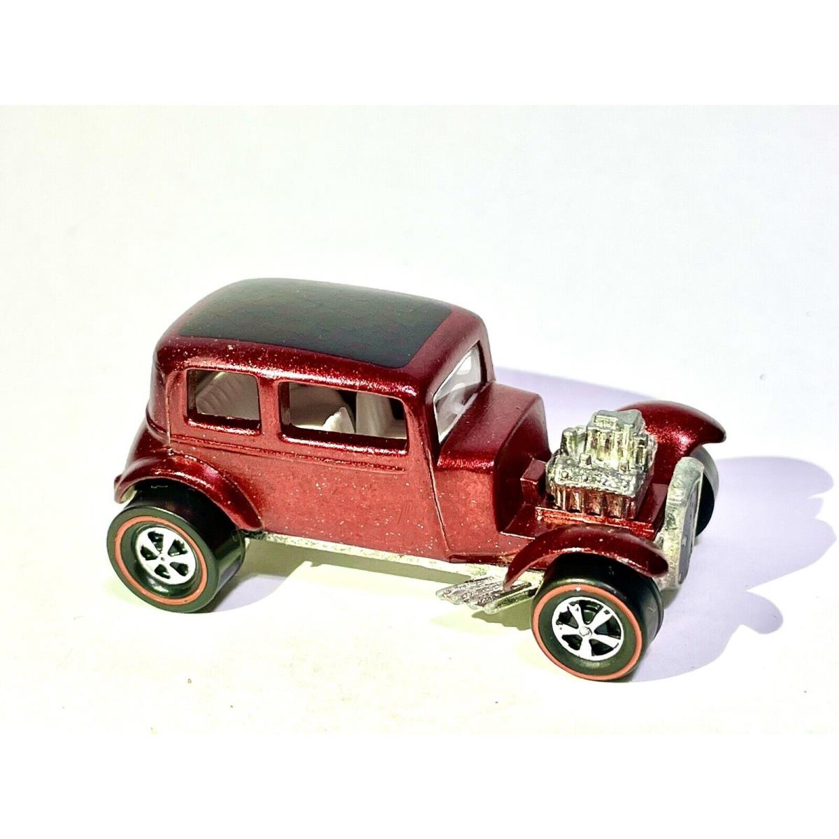 Hot Wheels `32 Ford Vicky. 1994. Metallic Maroon Custom Made Redline