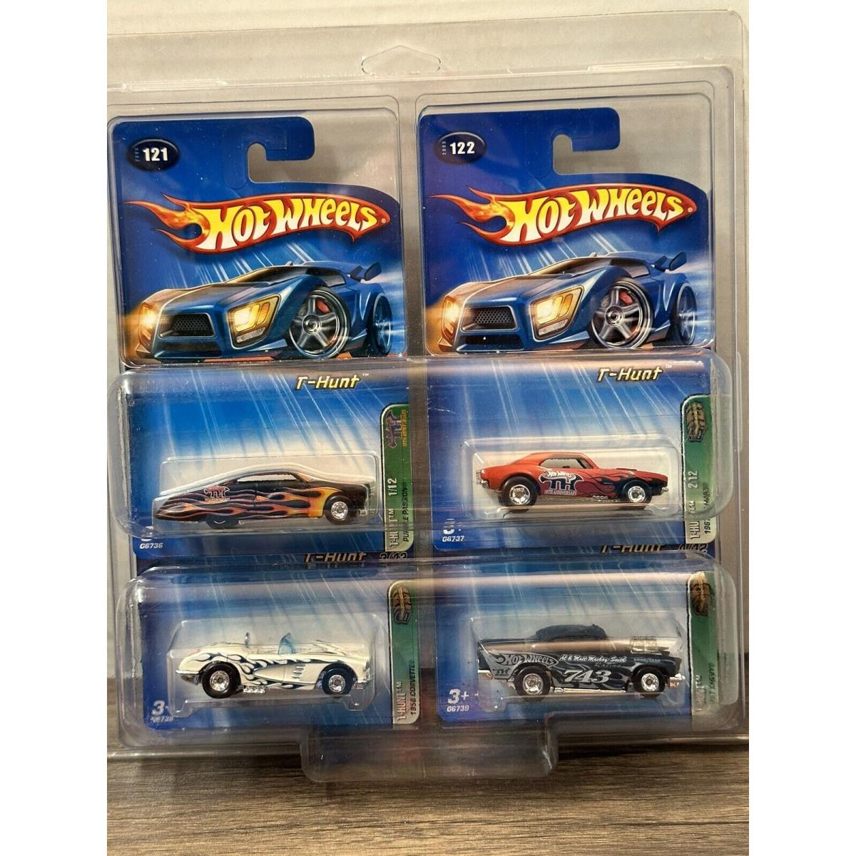 Hot Wheels 2004 Mattel Treasure Hunt Set Of 4