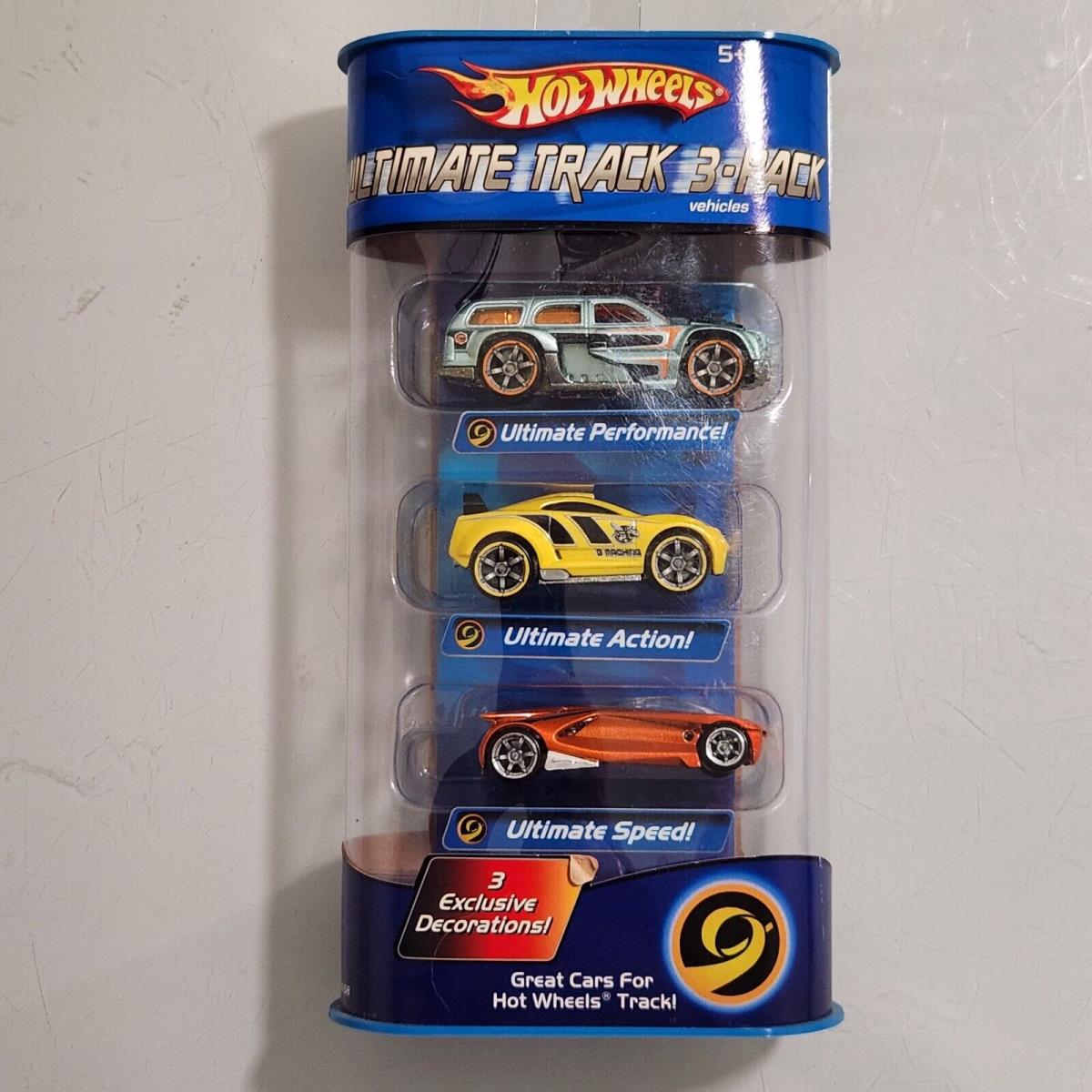 Hot Wheels Ultimate Track 3-Pack Vehicles Action Performance Speed