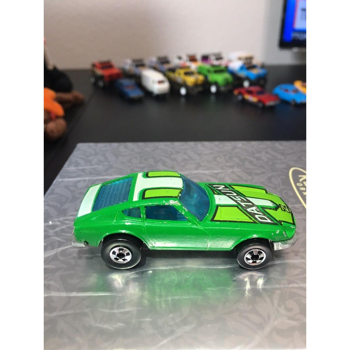 1976 Hot Wheels Green Z Whiz Datsun HK Green Fairlady Z - 240z Wow