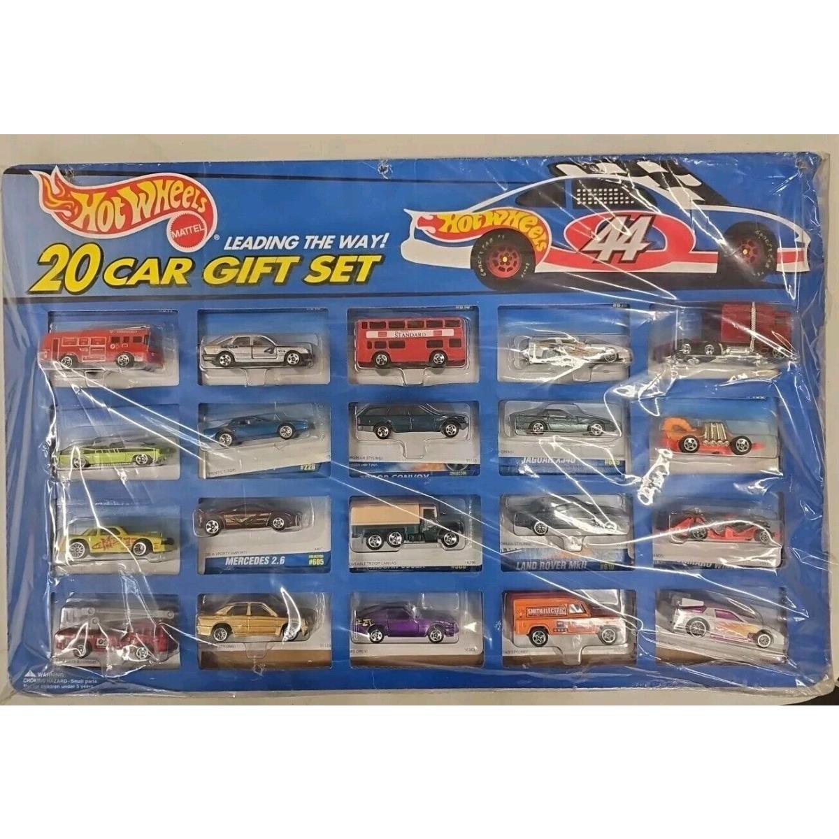 Vintage Hot Wheels 20 Car Gift Set 1995 Mattel Assorted Series Nip