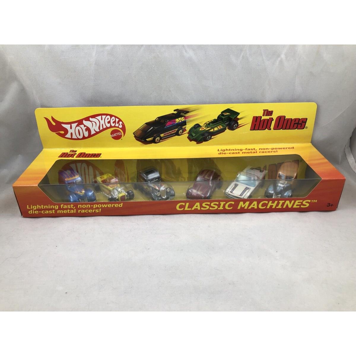 The Hot Ones Hot Wheels Classic Machines Set of 6 Cars