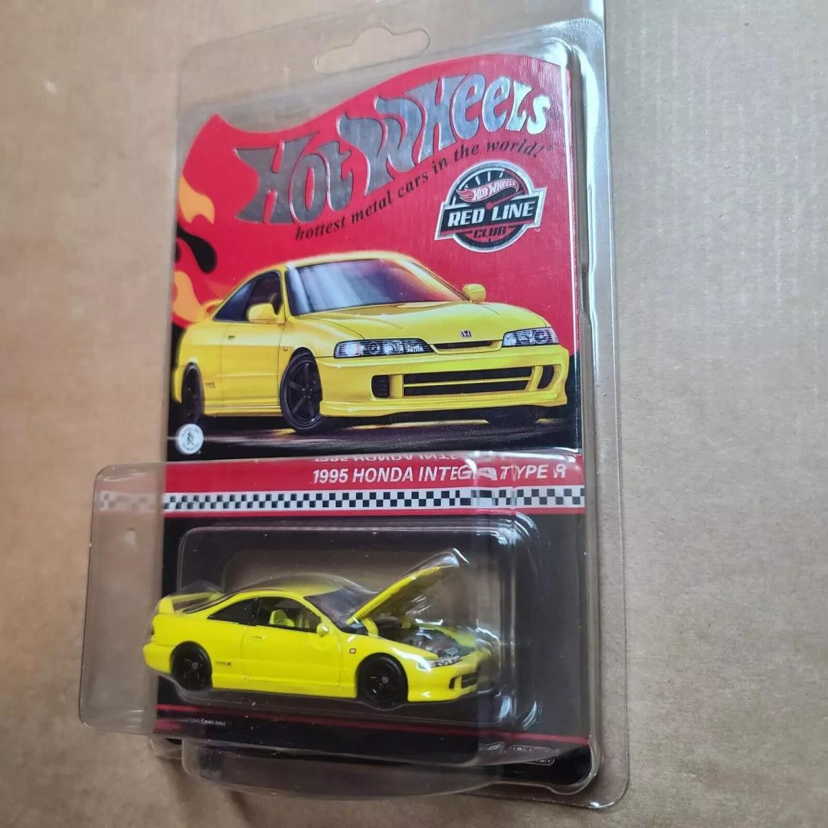 Hot Wheels 2024 Rlc Honda Integra Type-r Yellow on Hand