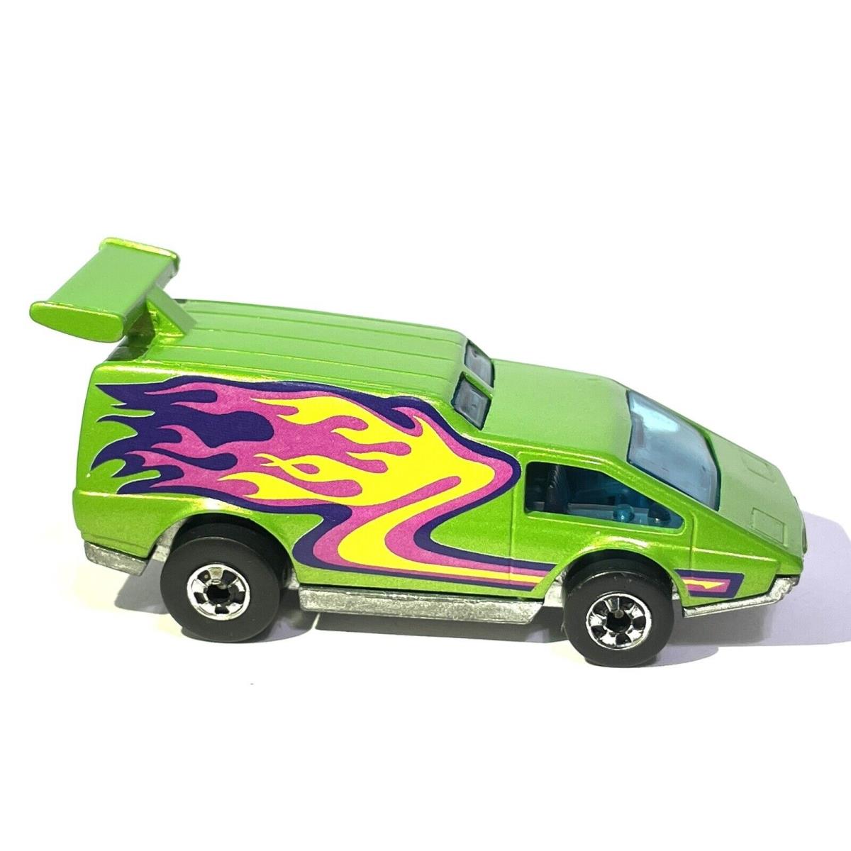 Custom Made Candy Apple Green Hot Wheels Spoiler Sport - 1 Of 1