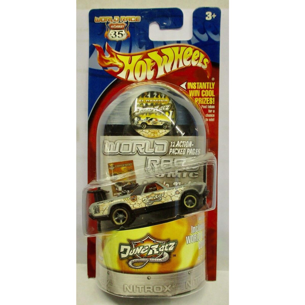 2002 Hot Wheels Highway 35 World Race Episode 27 OF 35 Dune Ratz 69 EL Camino