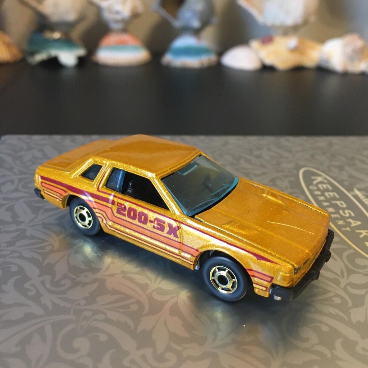 1982 Hot Wheels Datsun 200SX The Hot Ones Series 3255 Gold