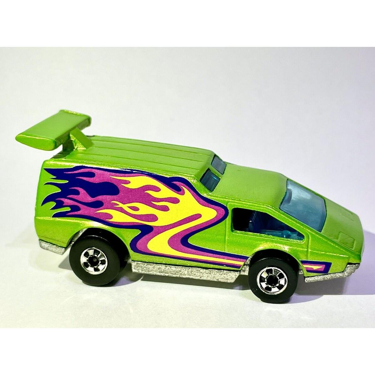 Custom Made Candy Apple Green Hot Wheels Spoiler Sport - 1 Of 1