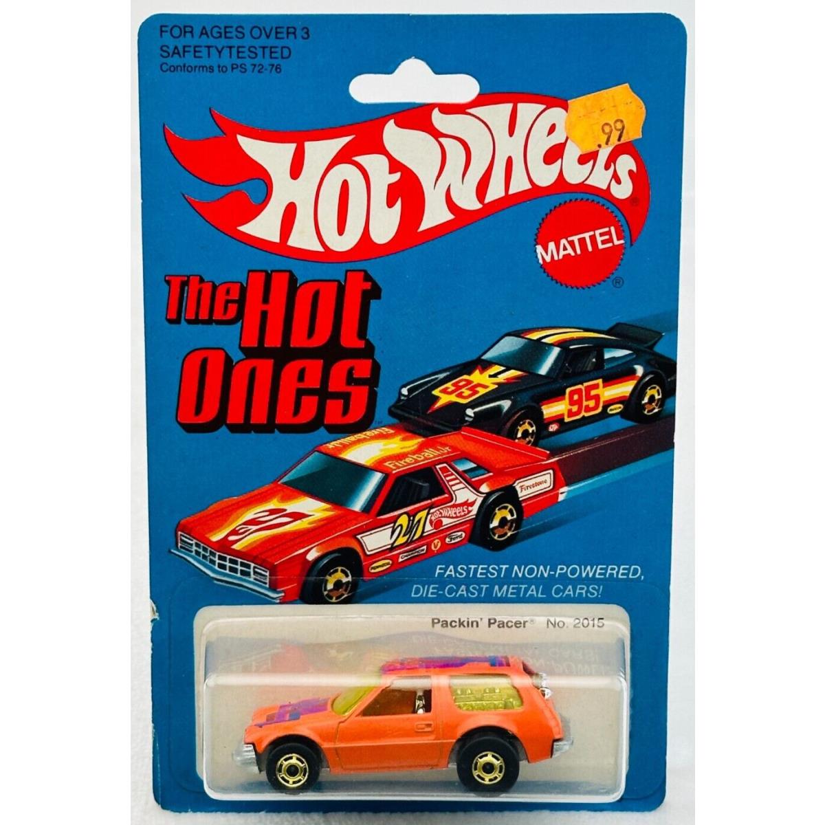 Hot Wheels Blackwall Packin Pacer Orange Gho 2015 in Blisterpack