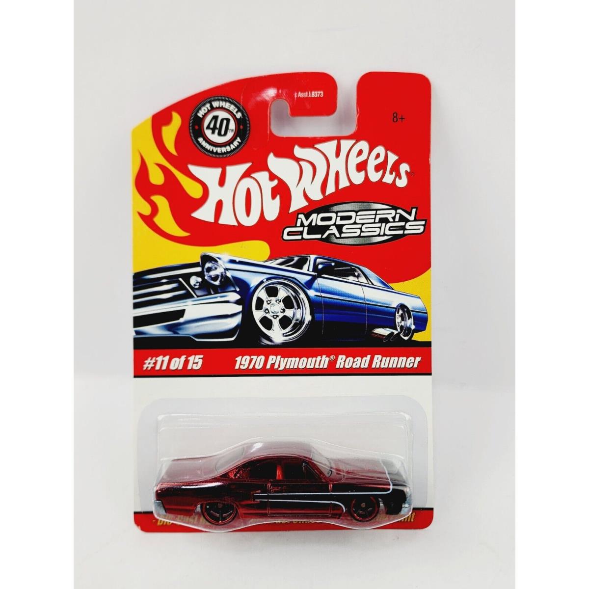 Hot Wheels Modern Classics 1970 Plymouth Roadrunner Very Nice N591