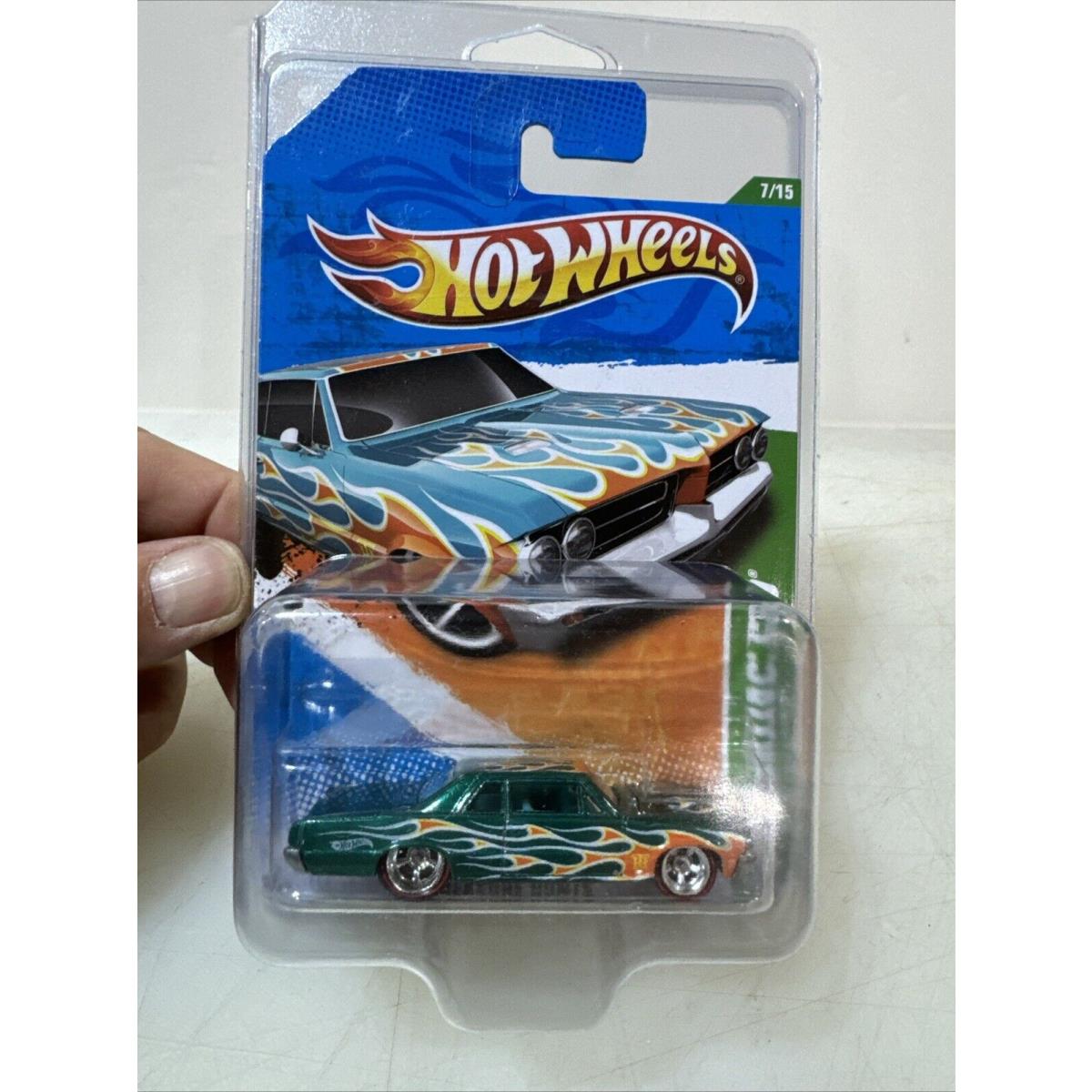 Hot Wheels 2011 Super Treasure Hunt 64 Pontiac Gto Redline Tires Open Hood