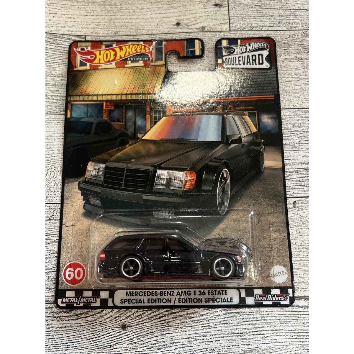 Hot Wheels 2020 Boulevard Real Riders 60 Mercedes-benz Amg E 36 Estate