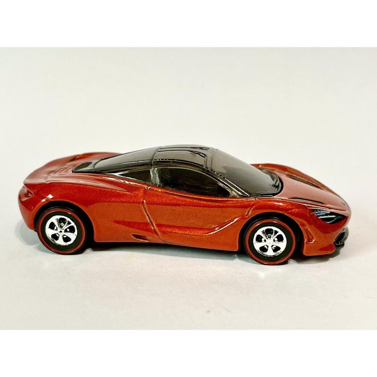 Hot Wheels Mclaren 720S 2017 Orange Malaysia Diecast 1:64 Custom Made Redline