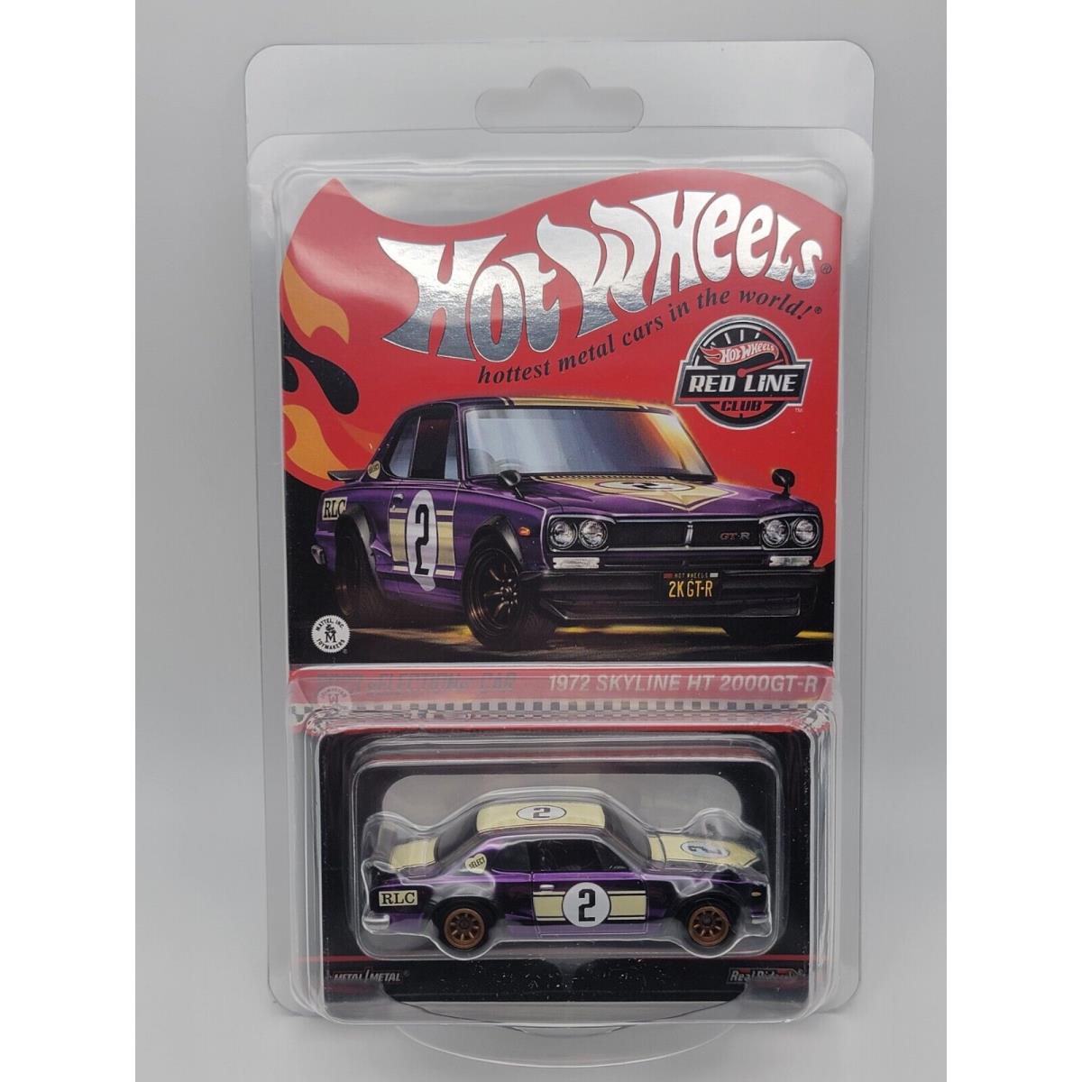 2023 Hot Wheels Rlc Exclusive Selections 1972 Skyline H/t 2000GT-R Purple