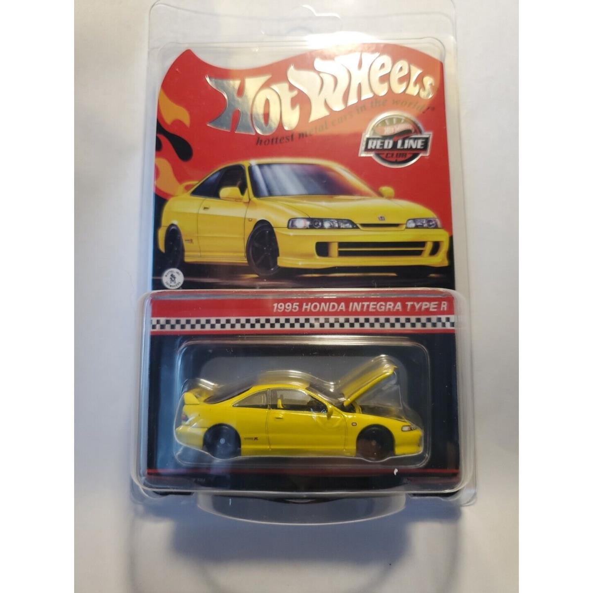 Hot Wheels 2024 Rlc Exclusive 1995 Honda Integra Type-r Yellow A1b