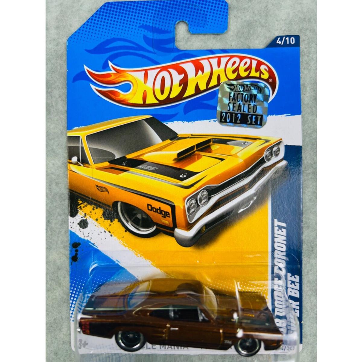 Hot Wheels Super Treasure Hunt `69 Dodge Coronet Super Bee H31