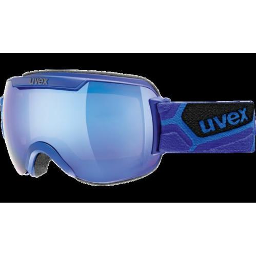 Sale - Uvex Downhill 2000 Core Goggles Matte Cobalt Litemirror Blue S3 Lens