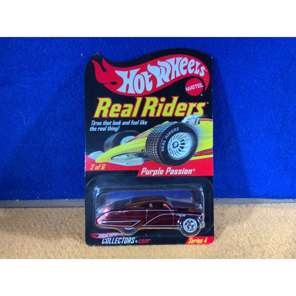 M9-84 Hot Wheels Real Riders - Purple Passion - 2004 - Series 4 - 1082 / 11000